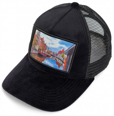 Caps - Gårda Velvet Trucker Amsterdam (svart/multi)