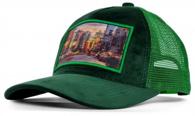 Caps - Gårda Velvet Trucker Bangkok (grønn)