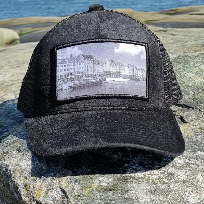 Caps - Gårda Velvet Trucker Copenhagen (svart)