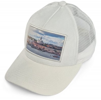 Caps - Gårda Velvet Trucker Helsinki (hvit)
