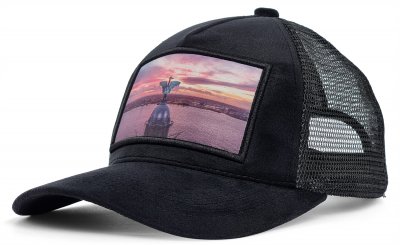 Caps - Gårda Velvet Trucker Liverpool (svart)