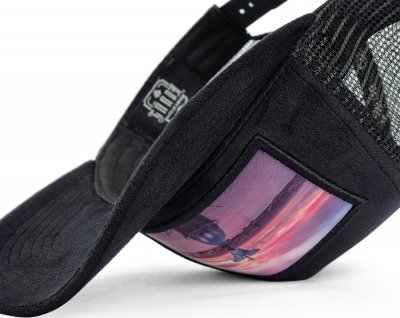 Caps - Gårda Velvet Trucker Liverpool (svart)