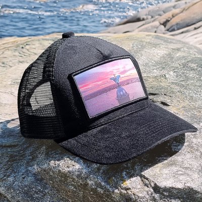 Caps - Gårda Velvet Trucker Liverpool (svart)
