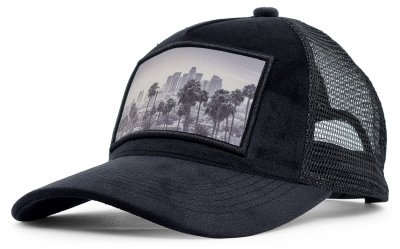 Caps - Gårda Velvet Trucker Los Angeles (svart)