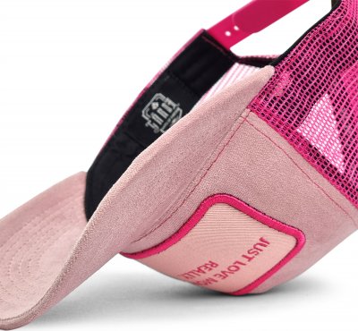 Hette - Gårda Velvet Trucker Mondays (rosa)