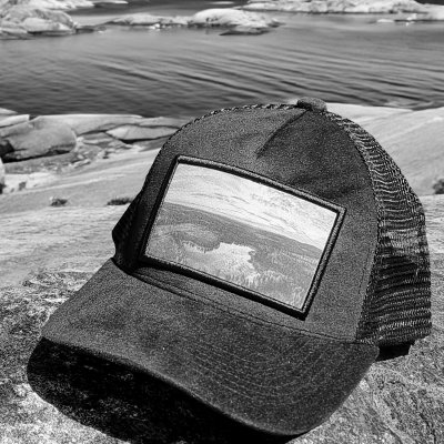 Caps - Gårda Velvet Trucker Norrland (svart)