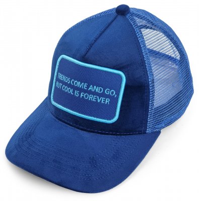Hette - Gårda Velvet Trucker Trends (mørke blå)