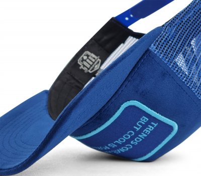 Hette - Gårda Velvet Trucker Trends (mørke blå)