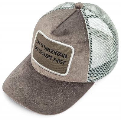 Hette - Gårda Velvet Trucker Uncertain (grå)