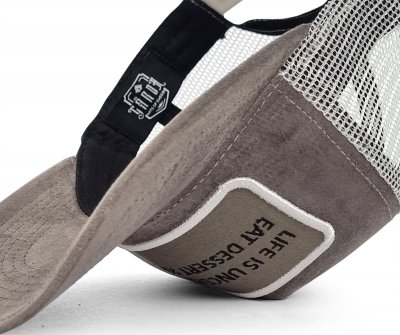 Hette - Gårda Velvet Trucker Uncertain (grå)