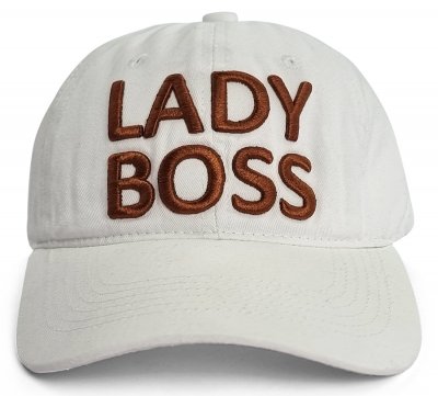 Hette - Gårda Lady Boss Washed Cap (hvit)