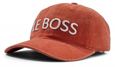 Hette - Gårda Le Boss Washed Cap (oransje)