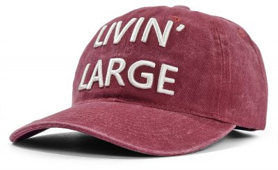 Hette - Gårda Livin Large Washed Cap (rød)