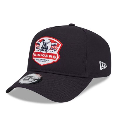 Caps - New Era LA Dodgers A-Frame Trucker Cap (marineblå)