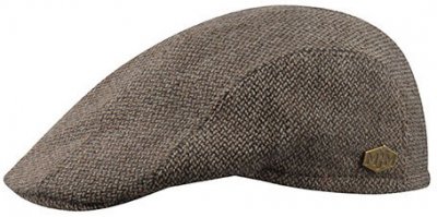 Sixpence / Flat cap - MJM Maddy Eco Merino Wool (brun)