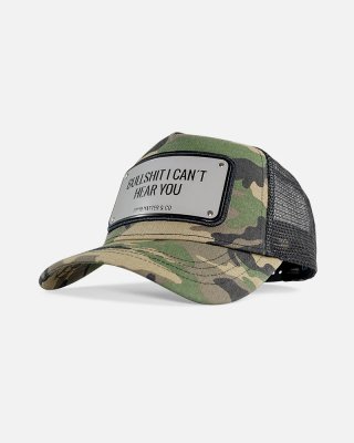 Caps - John Hatter - Bullshit I Can't Hear You - Aluminium Edition (Grønn)