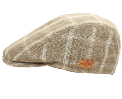 Sixpence / Flat cap - MJM Bang Polyester/Cotton Mix (brun)