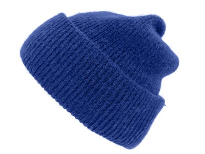 Luer - Gårda Angora Beanie (blå)
