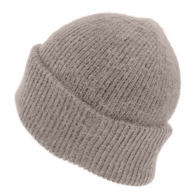 Luer - Gårda Angora Beanie (greige)