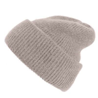 Luer - Gårda Angora Beanie (greige)