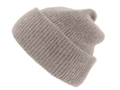 Luer - Gårda Angora Beanie (greige)