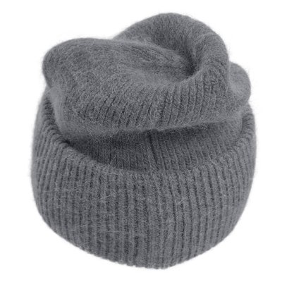 Luer - Gårda Angora Beanie (grå)
