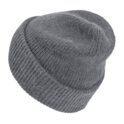 Luer - Gårda Angora Beanie (grå)