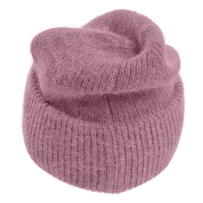Luer - Gårda Angora Beanie (lilla)