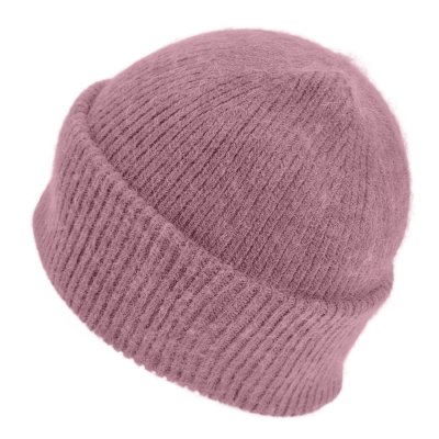 Luer - Gårda Angora Beanie (lilla)
