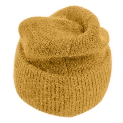 Luer - Gårda Angora Beanie (gul)