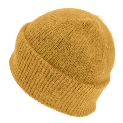 Luer - Gårda Angora Beanie (gul)