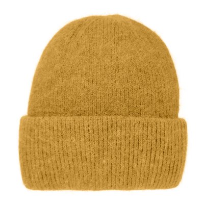 Luer - Gårda Angora Beanie (gul)