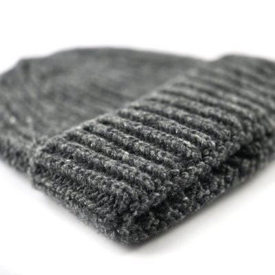 Beanies - Gårda Aspen Wool Mix Beanie (mørkegrå)