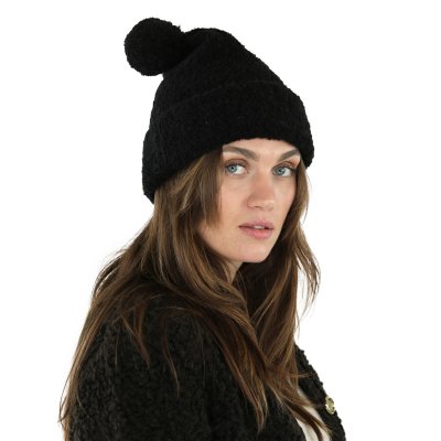 Beanies - Gårda Cortina Wool Mix Beanie (svart)