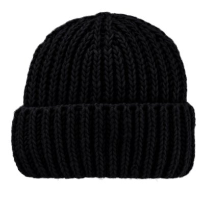Beanies - Gårda Ebene Wool Mix Beanie (svart)