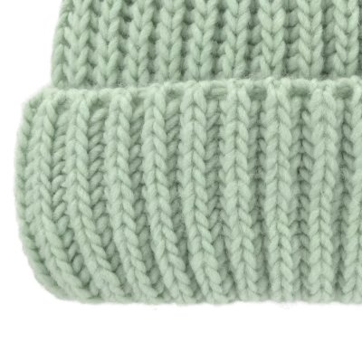 Beanies - Gårda Ebene Wool Mix Beanie (mintgrønn)