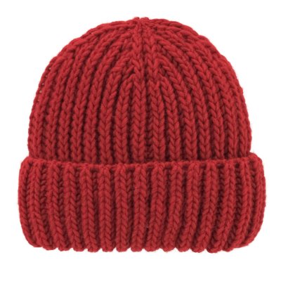 Beanies - Gårda Ebene Wool Mix Beanie (rød)