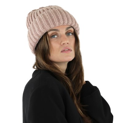Beanies - Gårda Ebene Wool Mix Beanie (rosa)