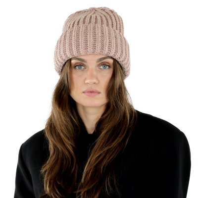 Beanies - Gårda Ebene Wool Mix Beanie (rosa)