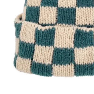 Luer - Gårda Hedemora Beanie (beige/grønn)