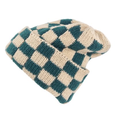 Luer - Gårda Hedemora Beanie (beige/grønn)