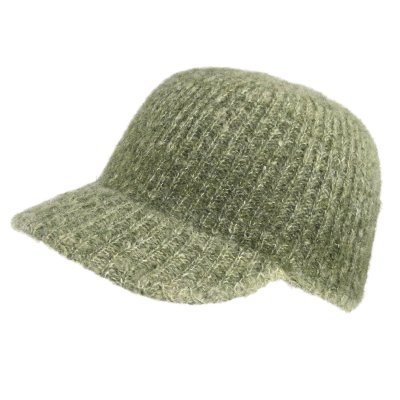 Beanies - Gårda Innsbruck Alpaca Mix Visor Beanie (grønn)
