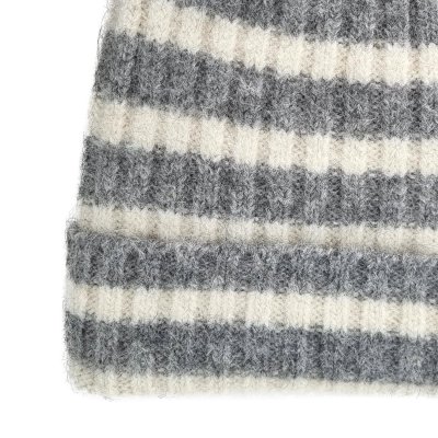 Beanies - Gårda Isfjord Slouch Beanie (grå/hvit)