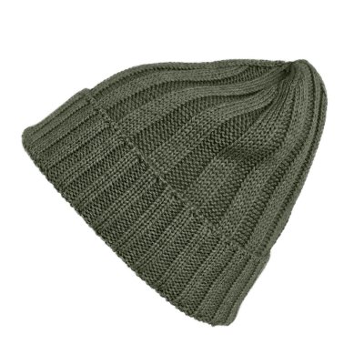 Beanies - Gårda Lenzerheide Merino Wool Beanie (grønn)