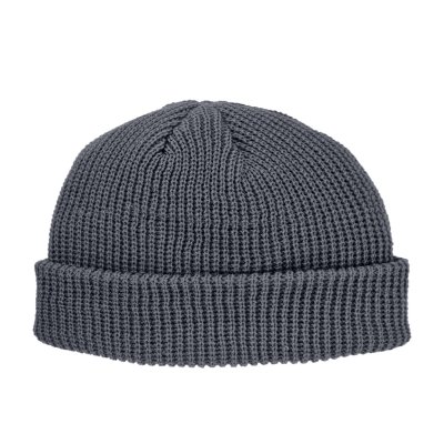 Beanies - Gårda Loxley Knitted Docker Beanie (mørkegrå)