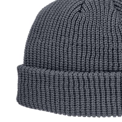Beanies - Gårda Loxley Knitted Docker Beanie (mørkegrå)