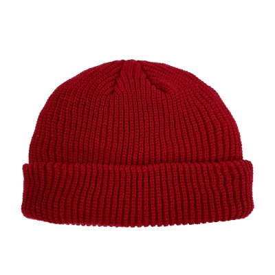 Beanies - Gårda Loxley Knitted Docker Beanie (burgunder)