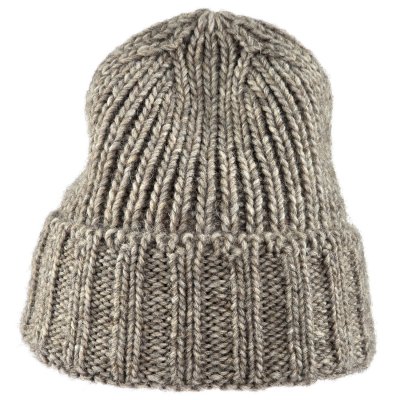 Beanies - Gårda Val d'Isère Wool Mix Beanie (mørk beige)