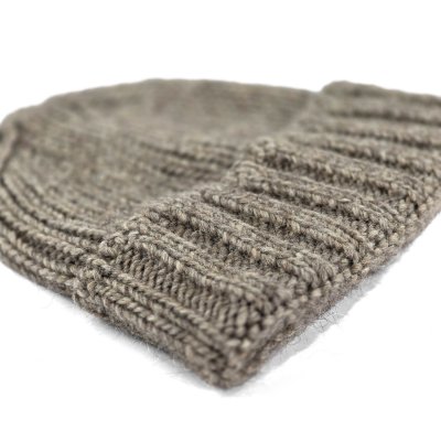 Beanies - Gårda Val d'Isère Wool Mix Beanie (mørk beige)