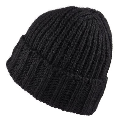 Beanies - Gårda Val d'Isère Wool Mix Beanie (svart)